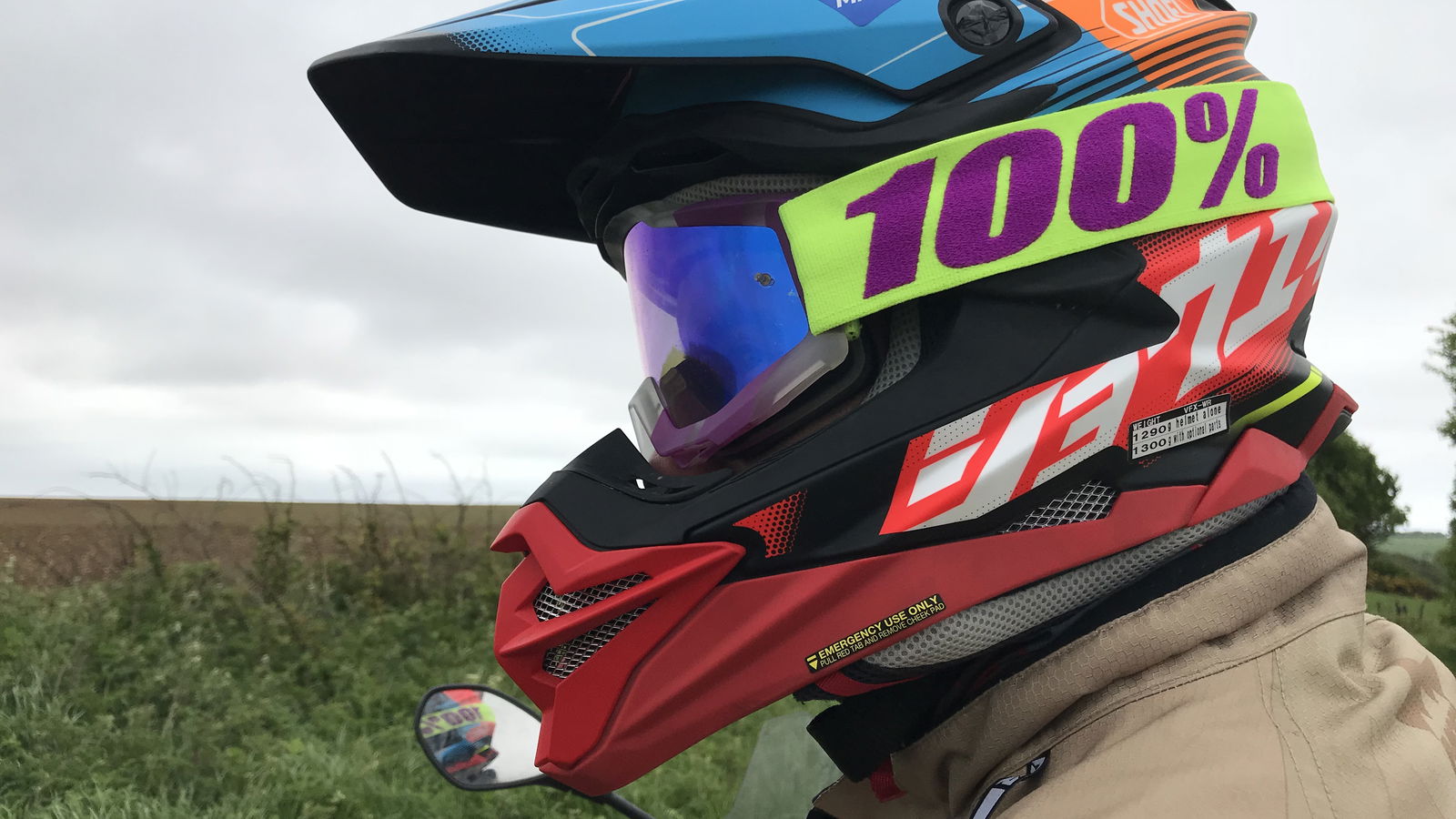 First impressions: Shoei VFX-WR off-road lid