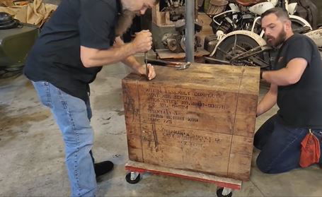 Indian Crate engine unboxed