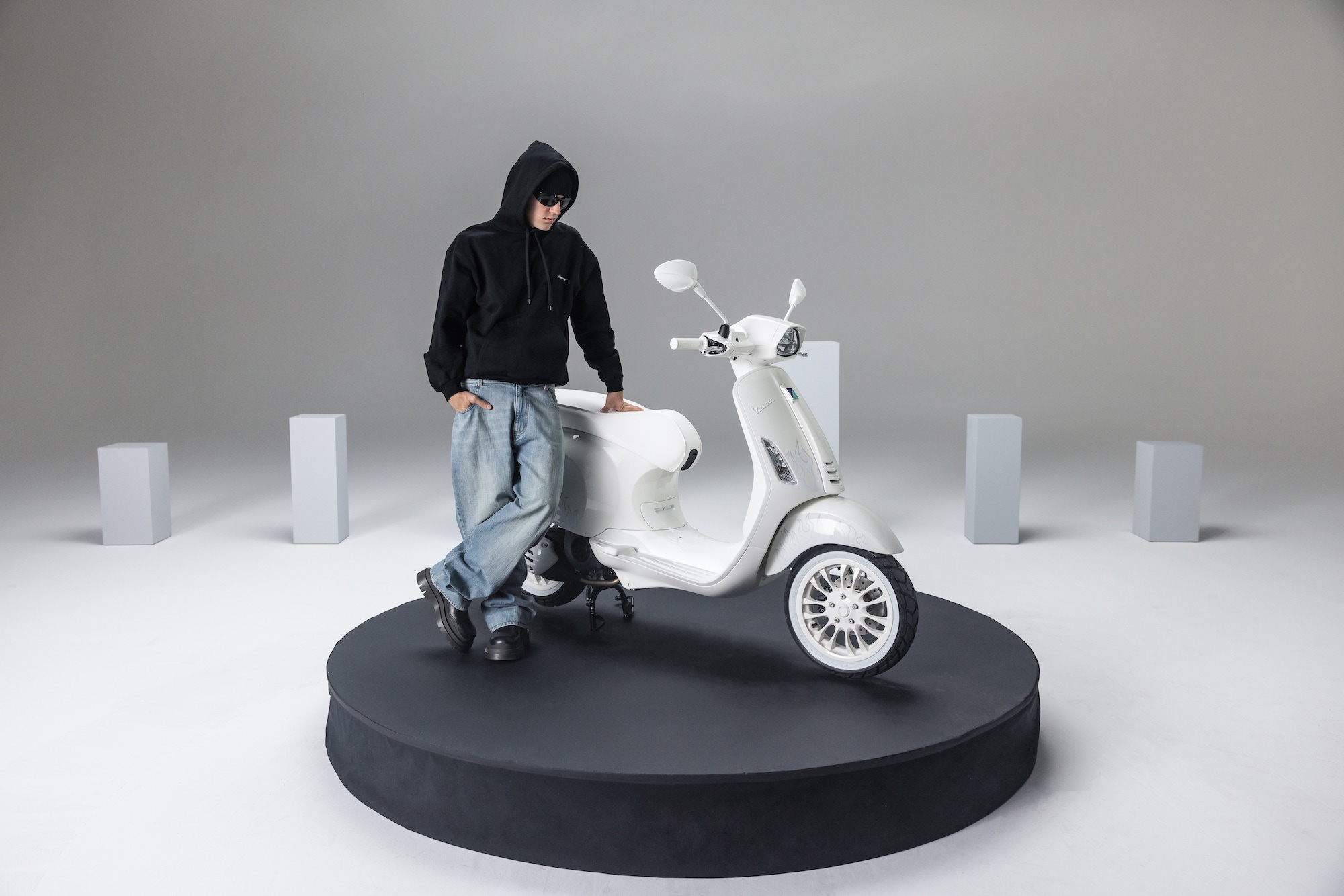 Vespa collaborates with Christian Dior on a 946 scooter