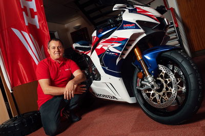 John McGuinness and Honda Fireblade for 2022 road races