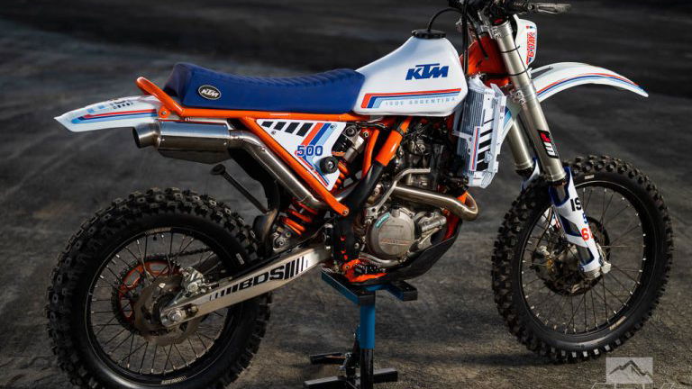 Dan Mickan KTM EXC 500 Six Days custom - ADV Pulse