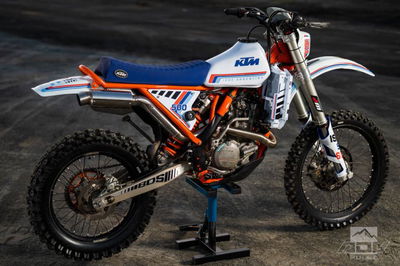 Dan Mickan KTM EXC 500 Six Days custom - ADV Pulse