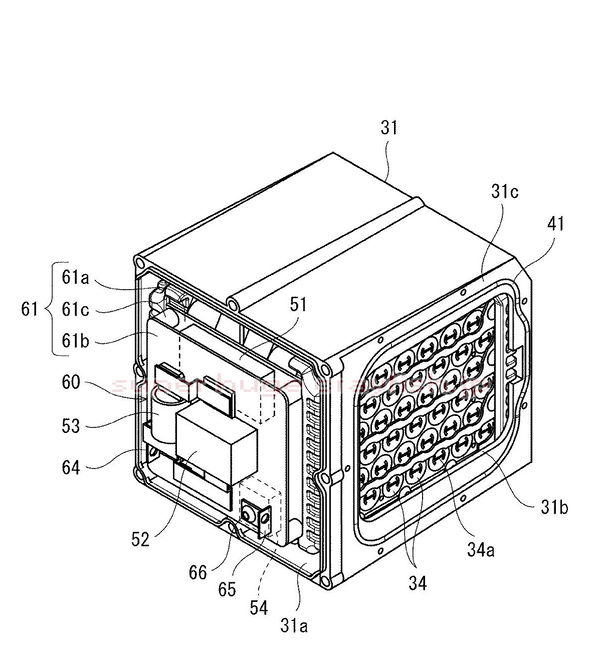 A Hybrid motorcycle battery