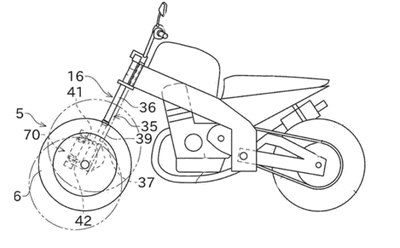 Kawasaki LMW trike patent