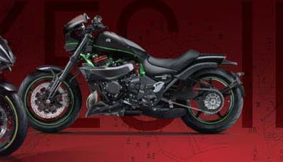 Kawasaki Vulcan H2 Young machine rendering