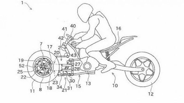 Kawaaski three wheeler