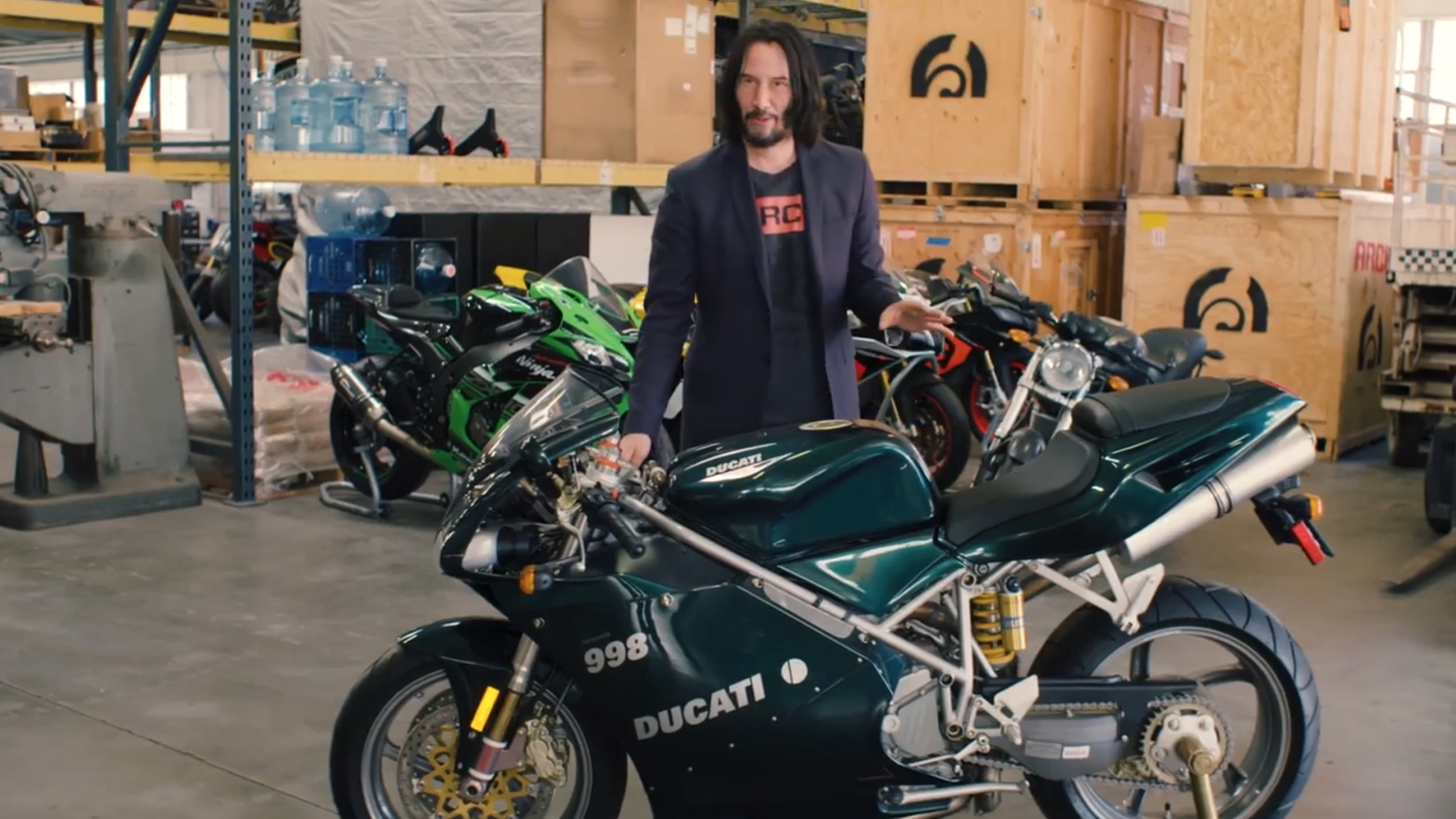 Keanu reeves store bikes price