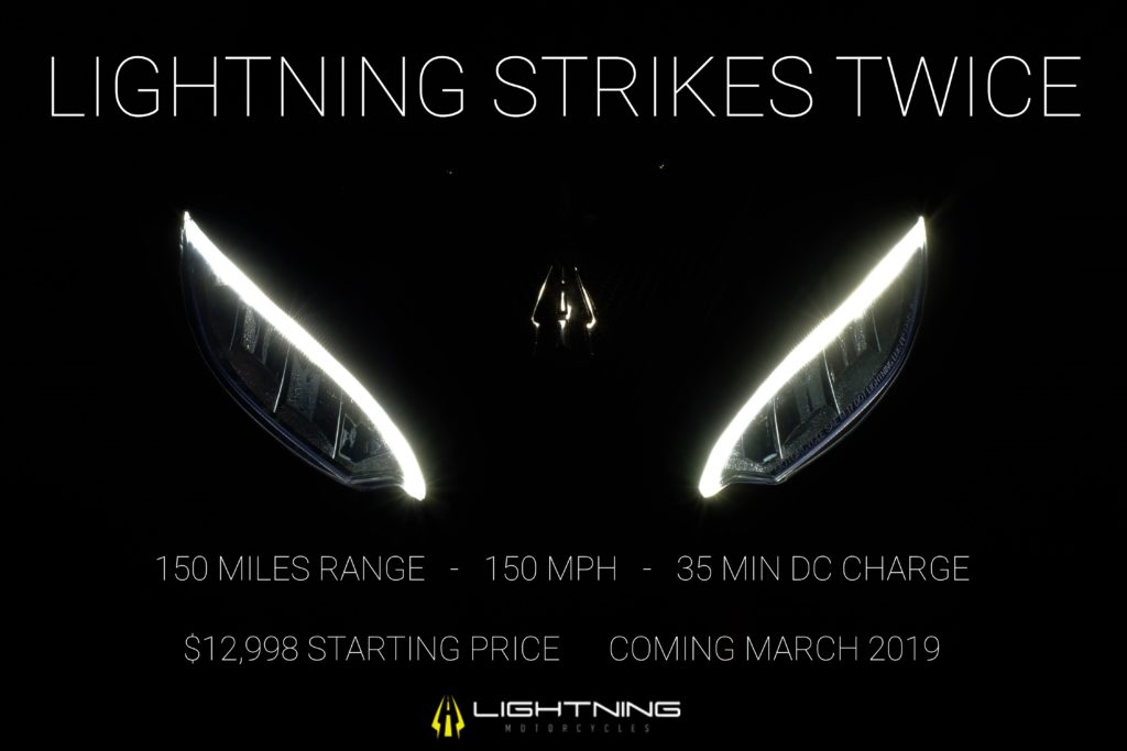 Lightning Strike electric motorcycle
