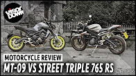 Triumph Street Triple 765 RS vs Yamaha MT-09