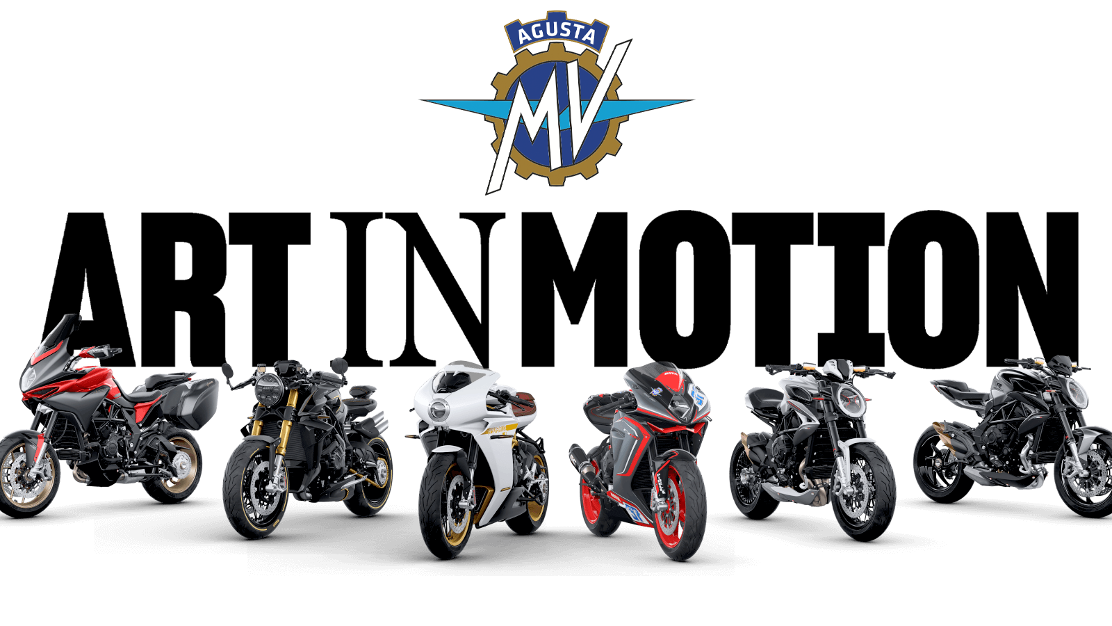 MV Agusta Art in Motion Test Ride Tour poster.