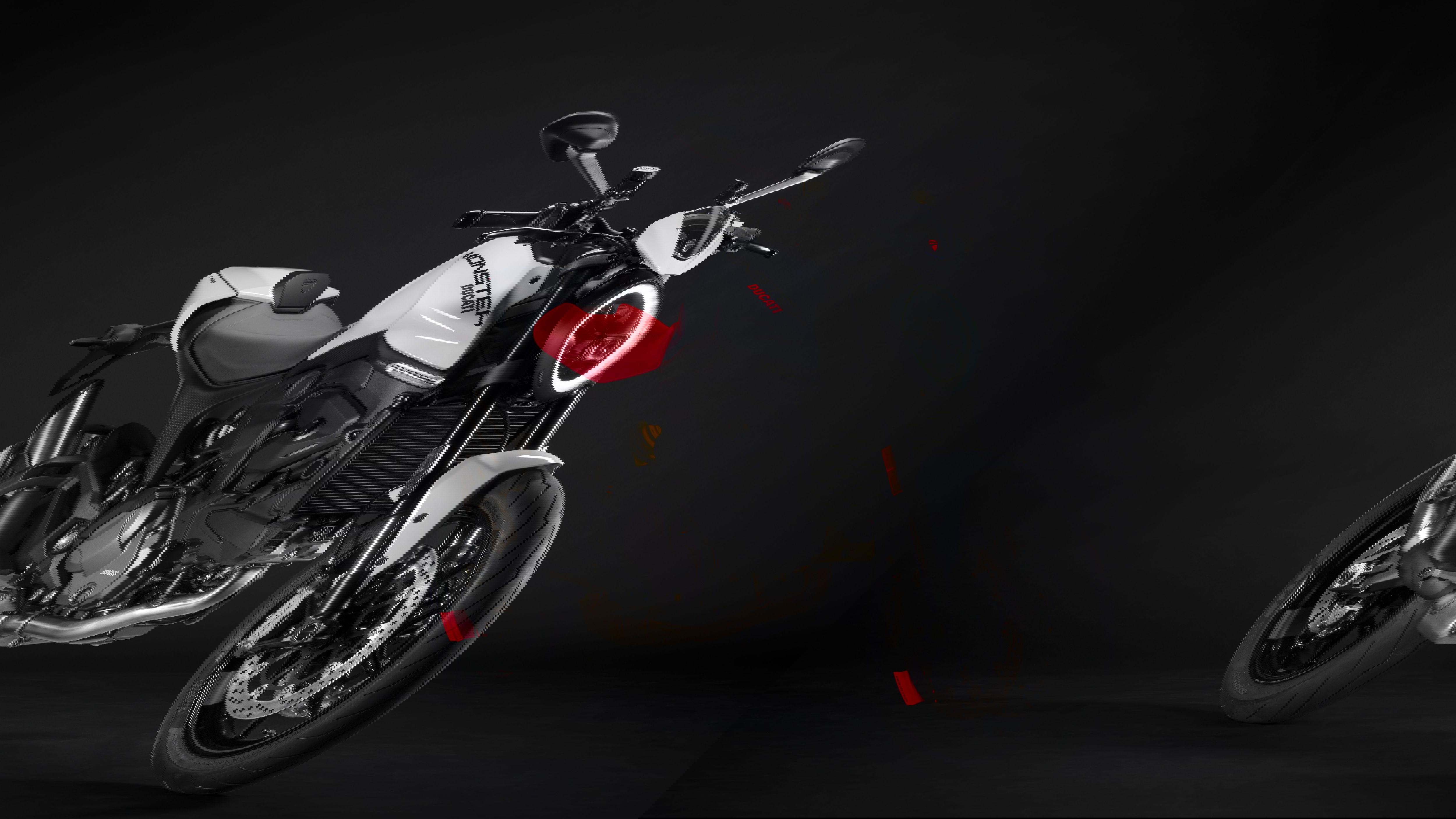 2024 Ducati Monster in Iceberg White