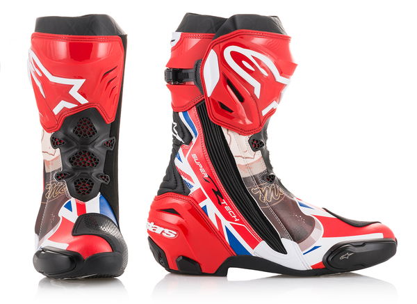 John McGuinness Alpinestars boots