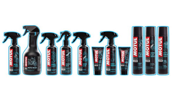 Motul External Care motorcycle range