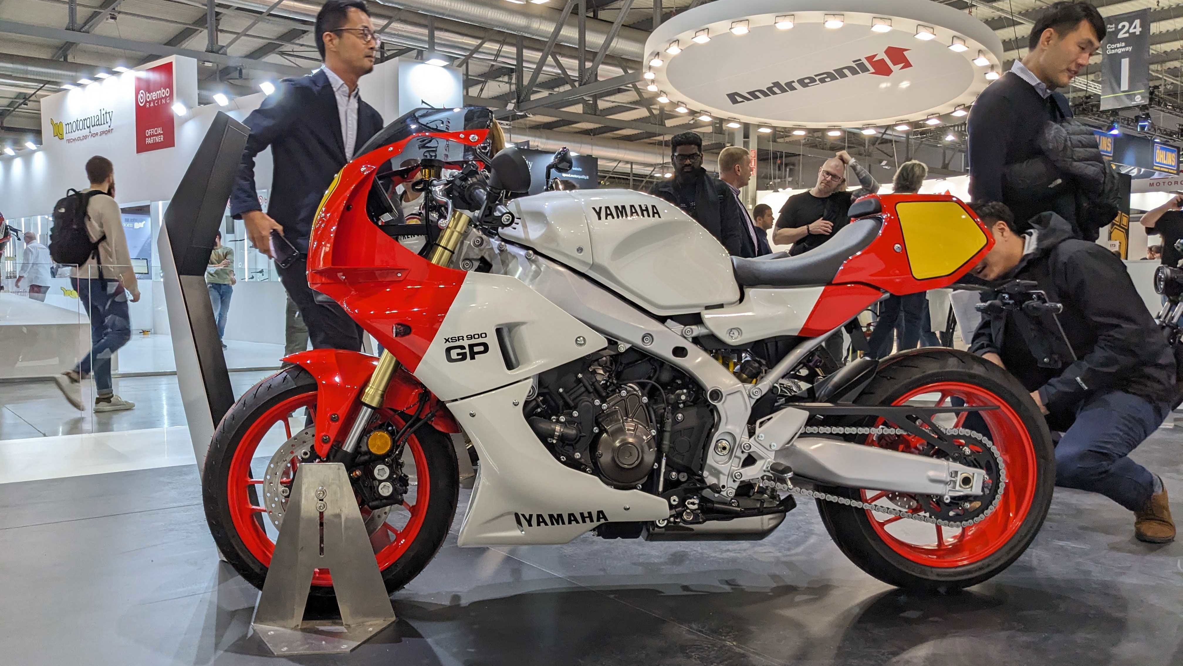 Yamaha XSR900 GP with Racer Pack 