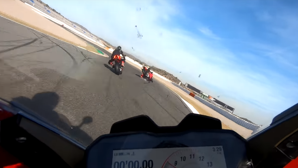 Panigale V4 goes down on launch