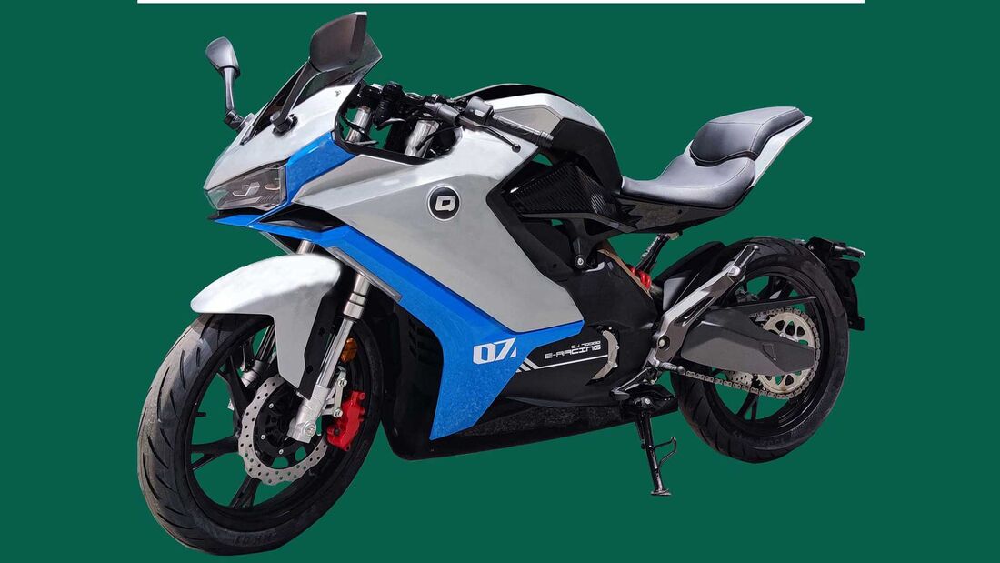QJ Motor developing 125cc-equivalent electric sports bike
