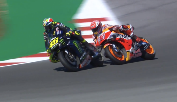 Marc Marquez, Valentino Rossi