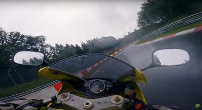 Fastest Wet Nurburgring lap Andy Carlile