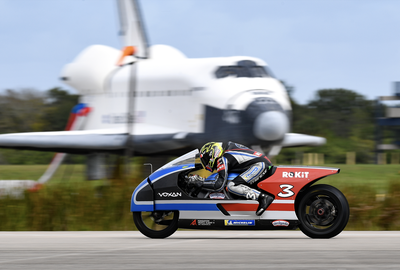 Max Biaggi, Voxan Wattman, Electric Land Speed World Record Holder