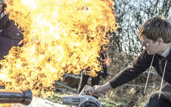 Colin Furze Pizza bike