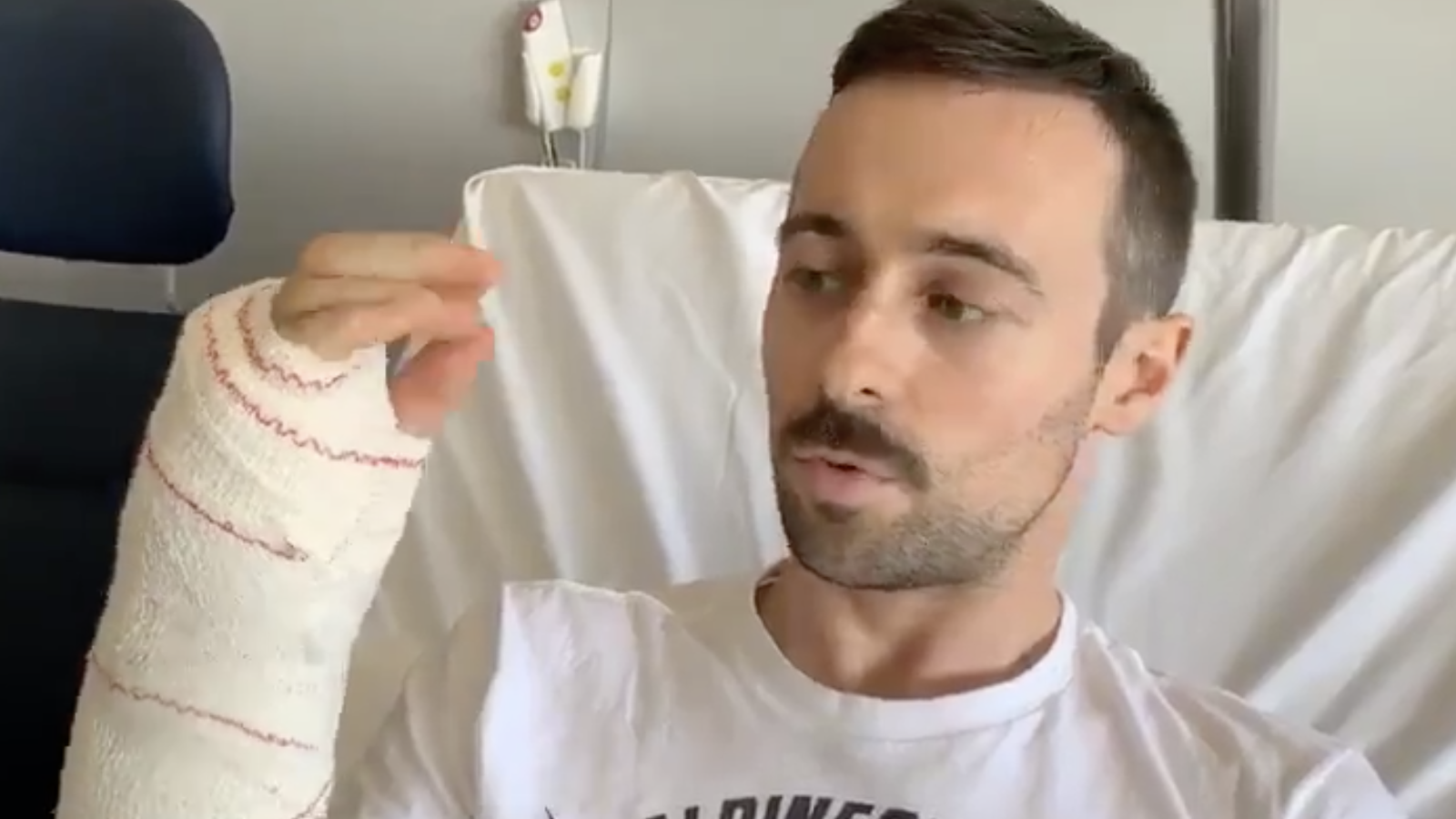 Laverty undergoes surgery, hopeful of ‘100 per cent’ recovery