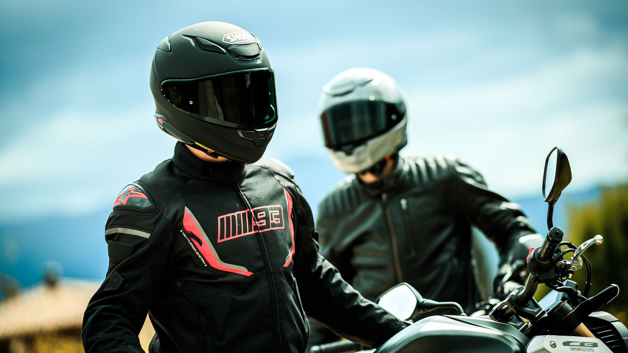 Shoei NXR2 motorcycle helmet