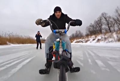 Snow bike