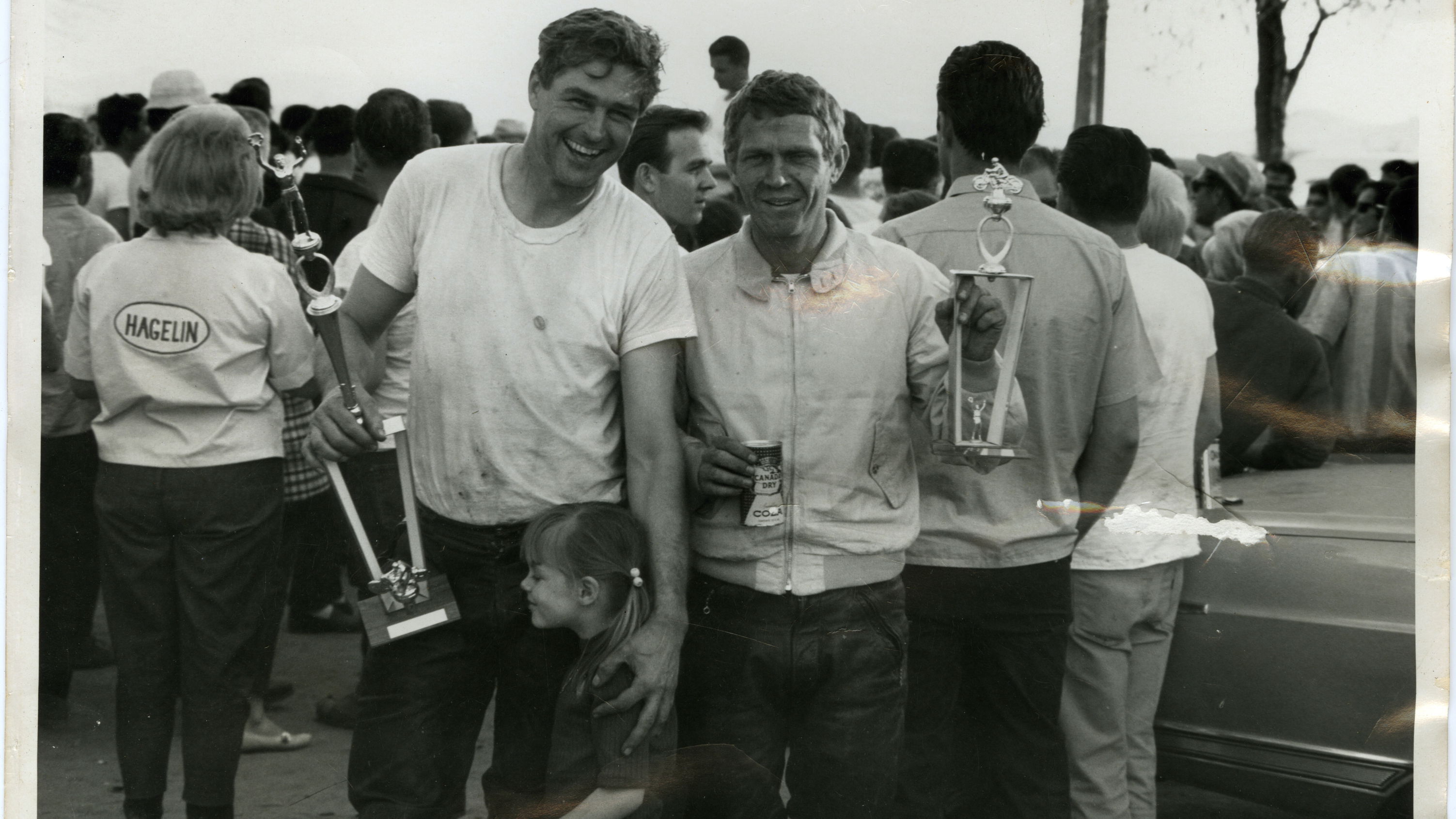 Steve McQueen and Bud Ekins