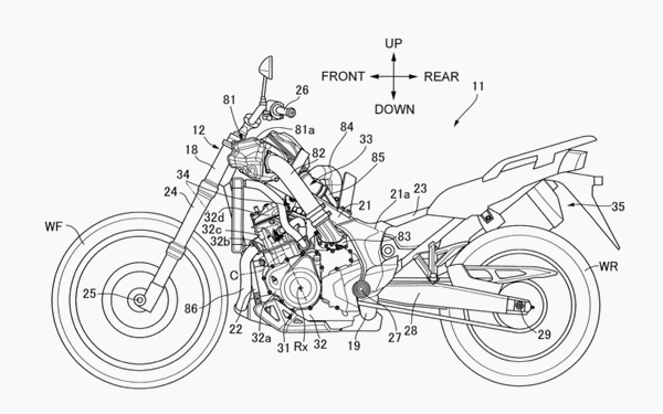 Supercharged Honda Africa Twin