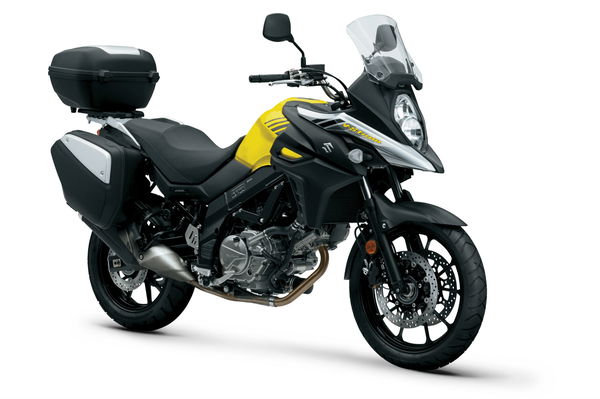 Suzuki gives V-Strom range three-piece luggage sets for an extra £1000