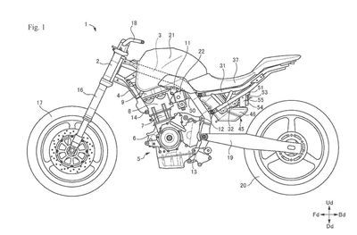 suzuki patent shows parallel twin