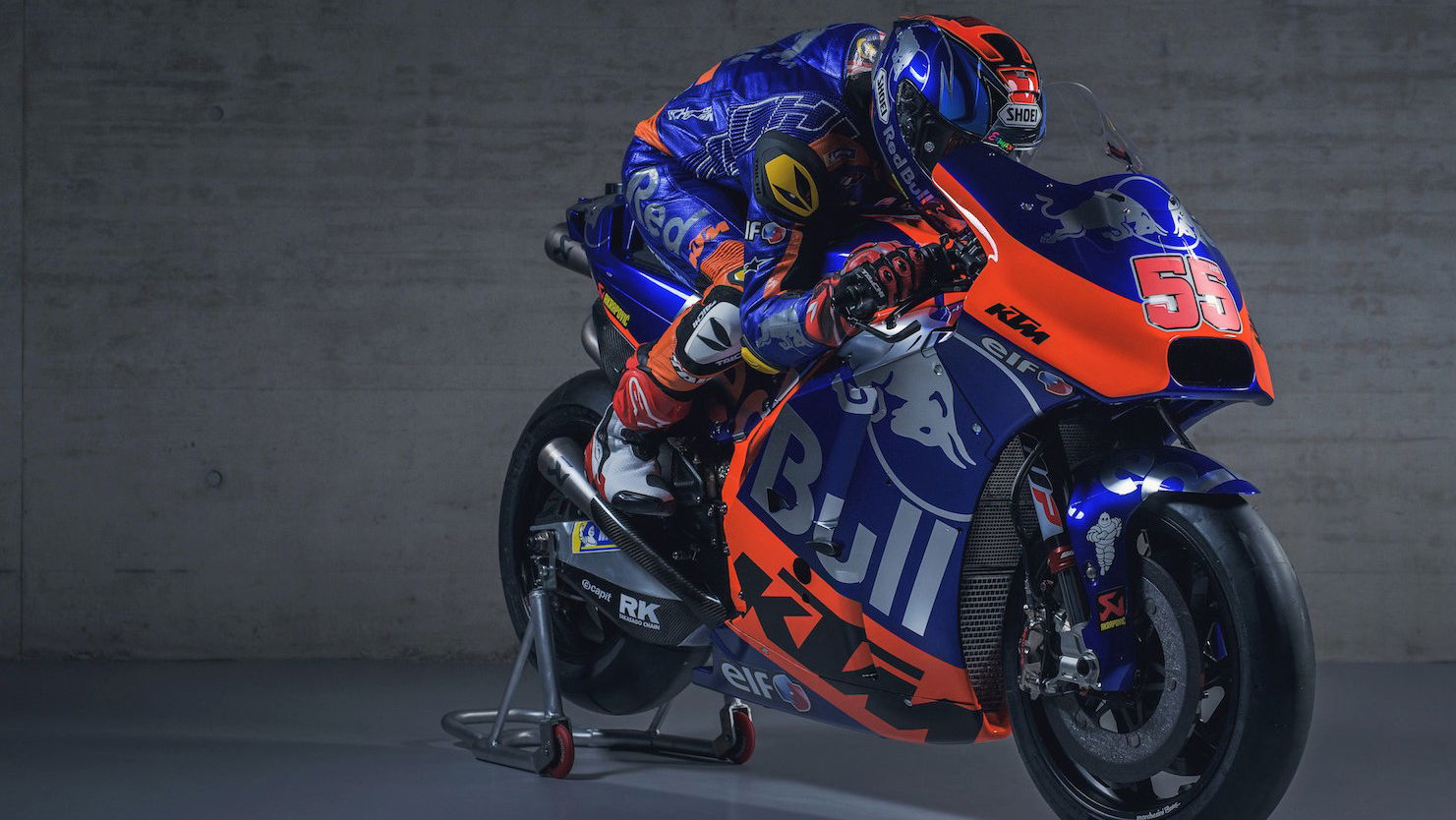 FIRST LOOK: Tech3's blue, silver and orange KTM colours