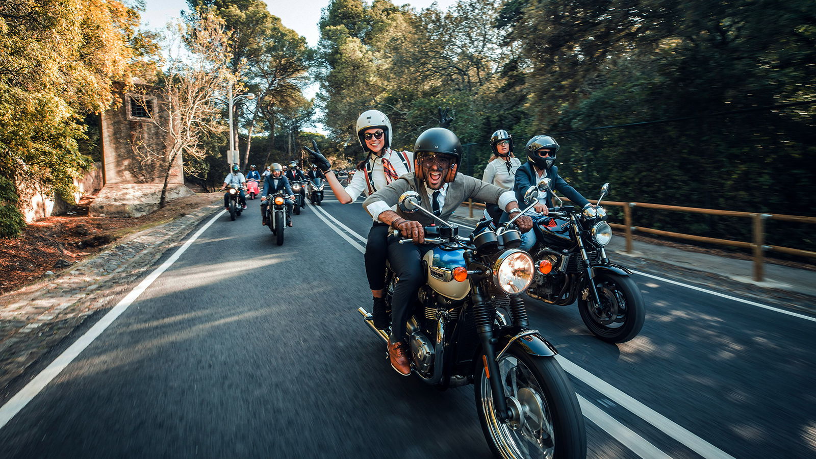 Triumph and Distinguished Gentleman's Ride