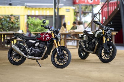 Triumph Speed 400 and Scrambler 400 X 