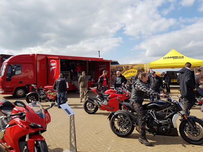 Ducati roadshow truck