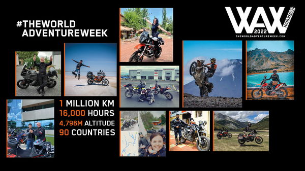 KTM World Adventure Week poster