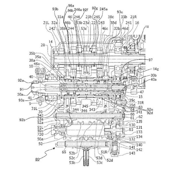 Yamaha seamless shift transmission