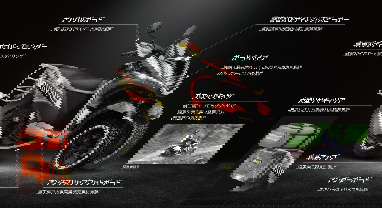 Yamaha-Tricity-Off-road