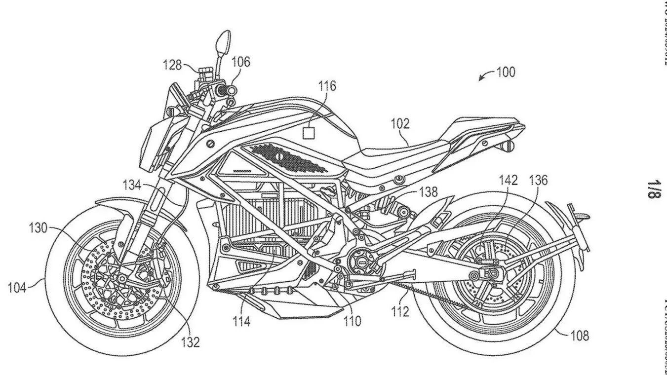 Zero Patent Shows Clutch System for Electric Bikes