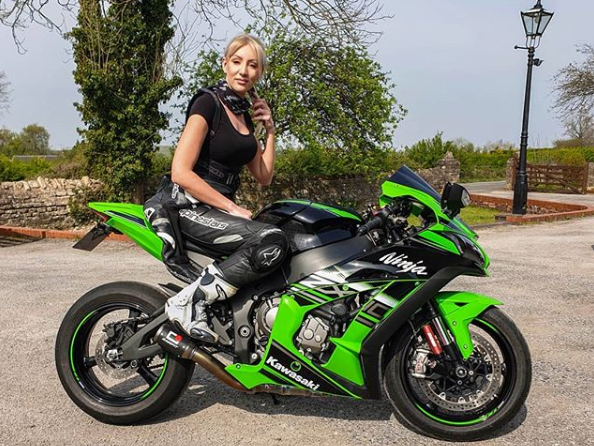 Zoe Turner Kawasaki ZX10R