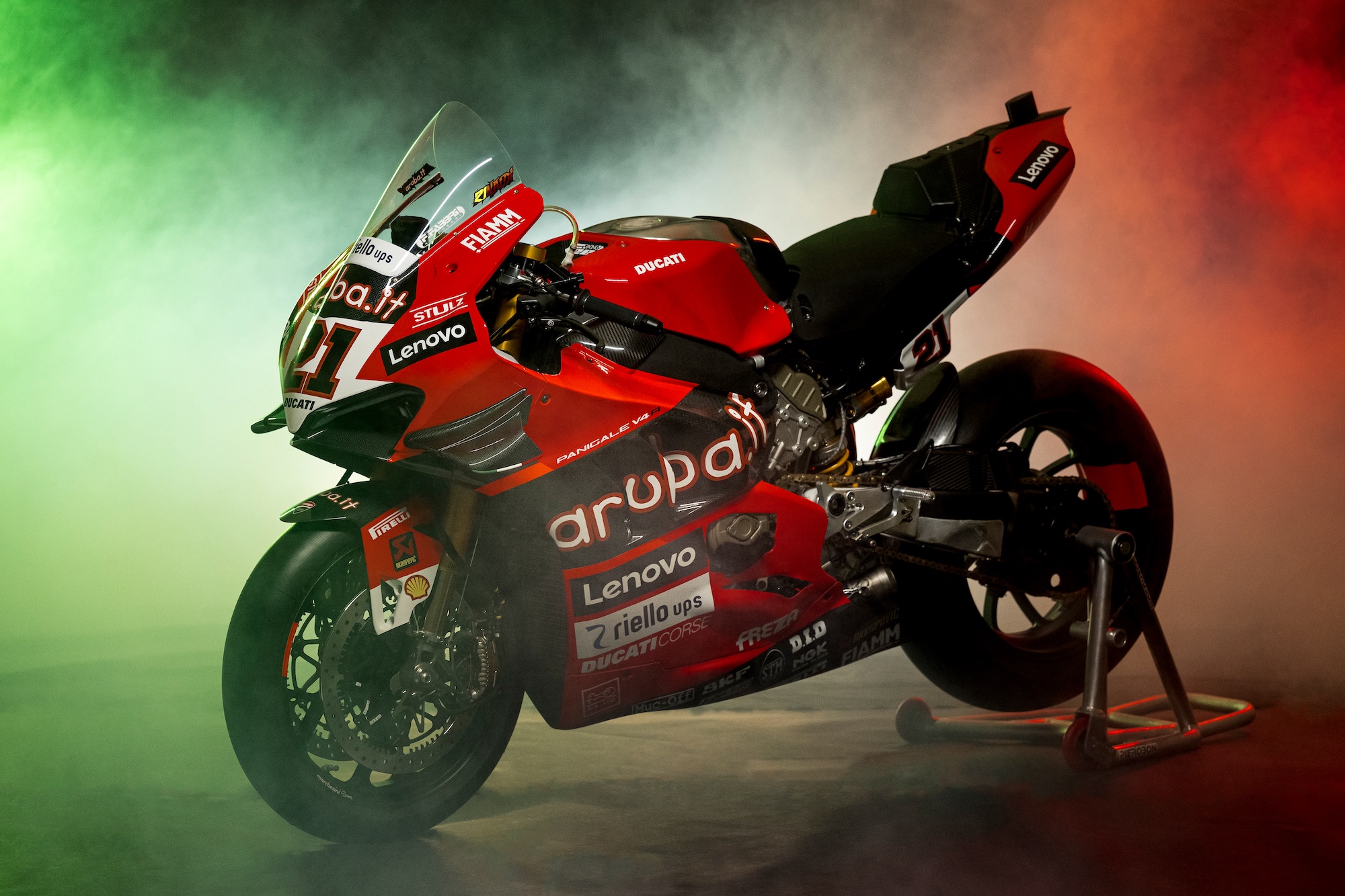 Ducati reveals 2022 WorldSBK Panigale V4 R, launches Wo... Visordown