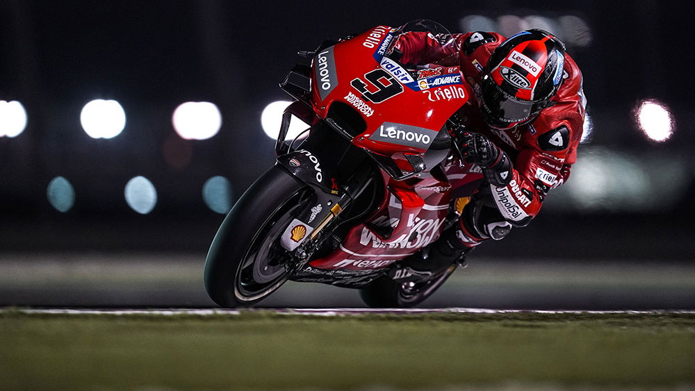 Petrucci leads FP4 among multiple fallers