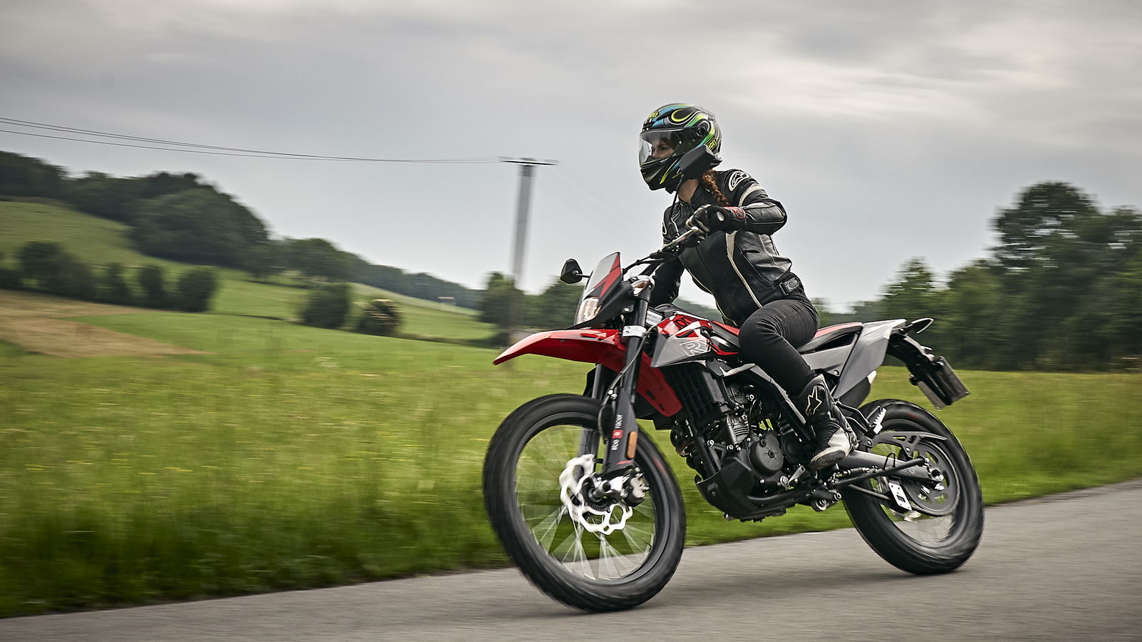 17 again... Riding Aprilia's new RX125