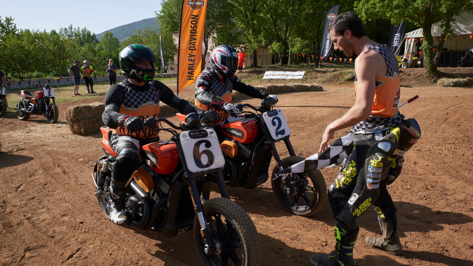 Flat-tracking Harleys with Ruben Xaus