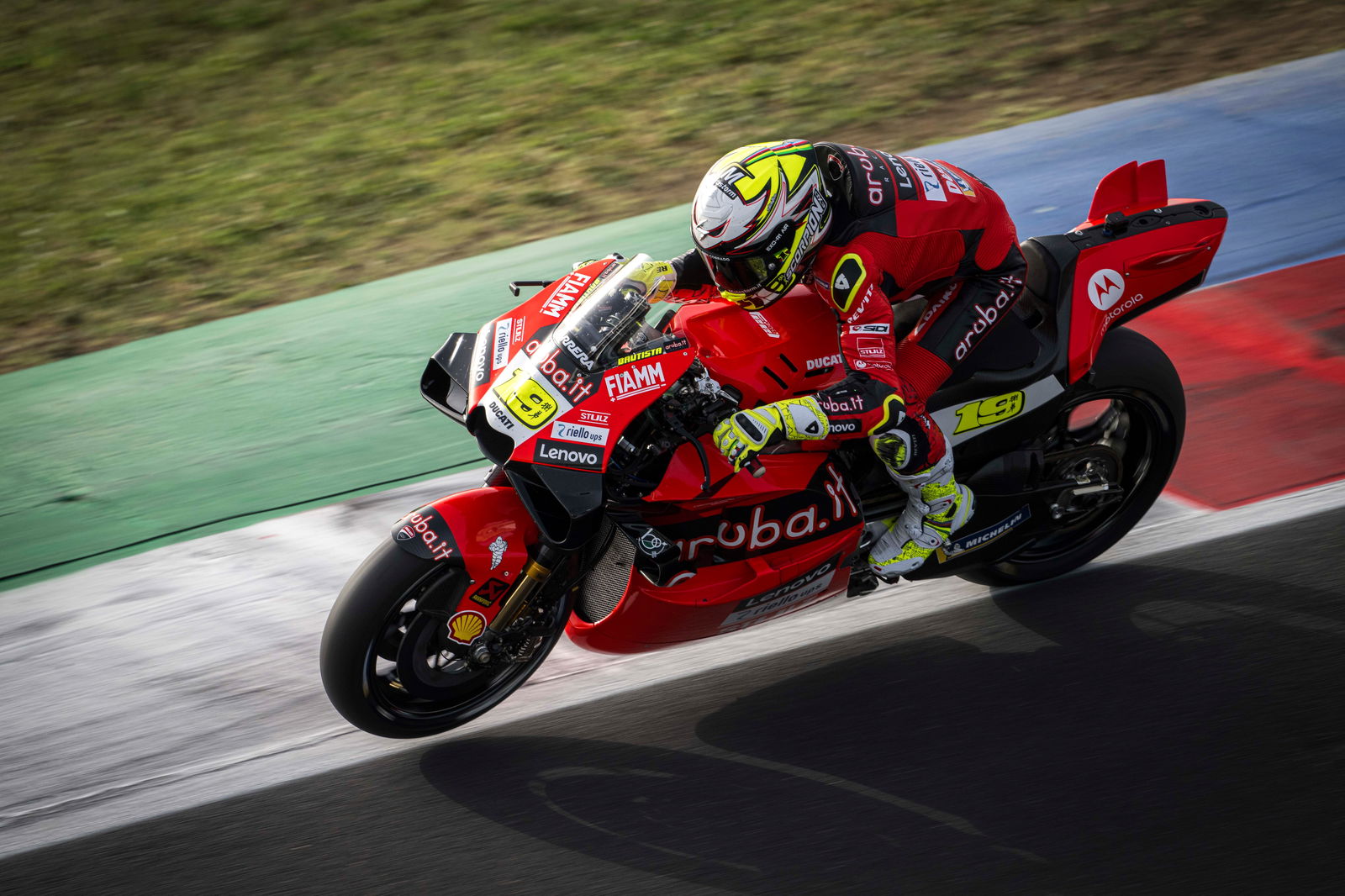 Alvaro Bautista, 2023 Misano private test, Ducati Desmosedici GP23. - Ducati