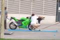 Owner crashes world's fastest electric motorcycle