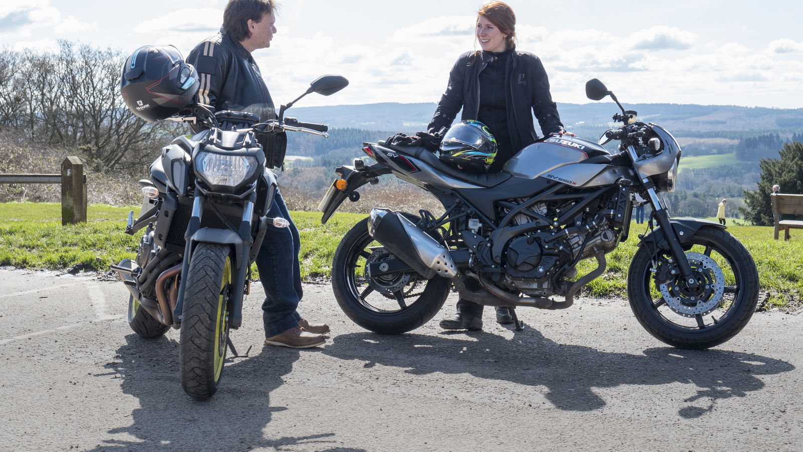 New bike test: Yamaha MT-07 v Suzuki SV650X