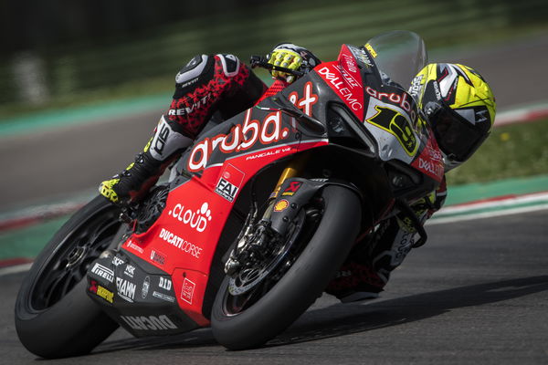 Bautista makes Imola, wet weather debut