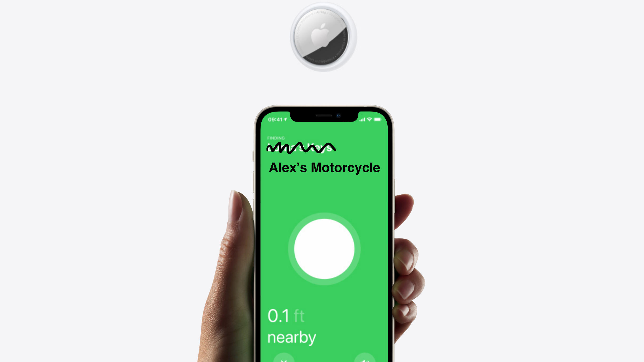 Apple AirTag as a cheap motorcycle tracker