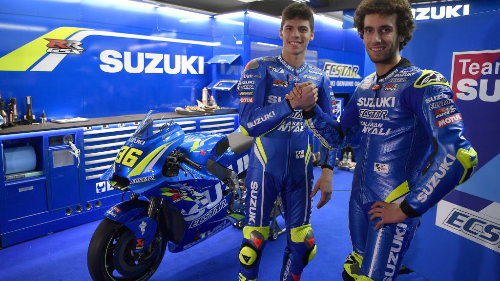 Suzuki Moto GP taster sessions Silverstone
